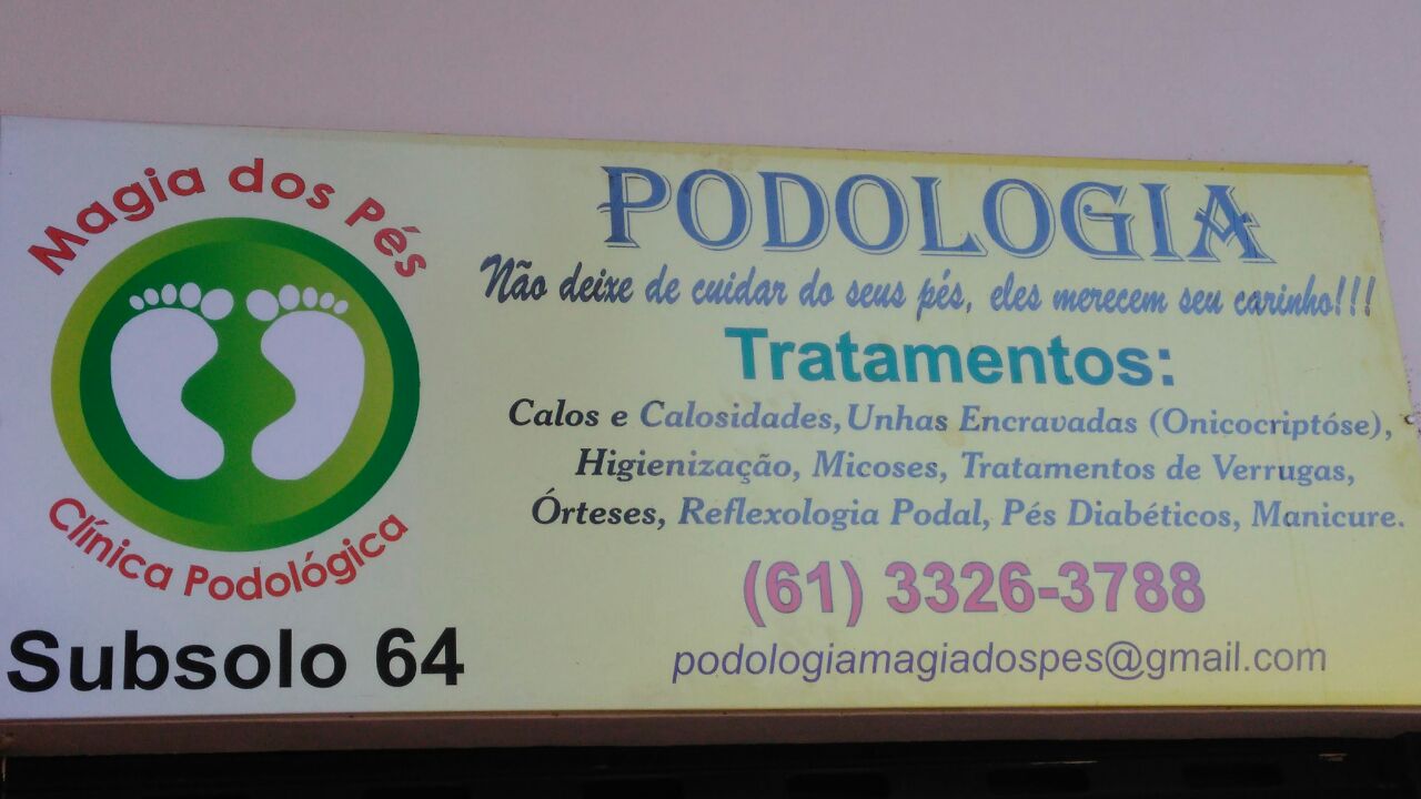 Podologia Magia dos Pés, CLN 402, Norte, Bloco A, Asa Norte, Comércio Brasilia