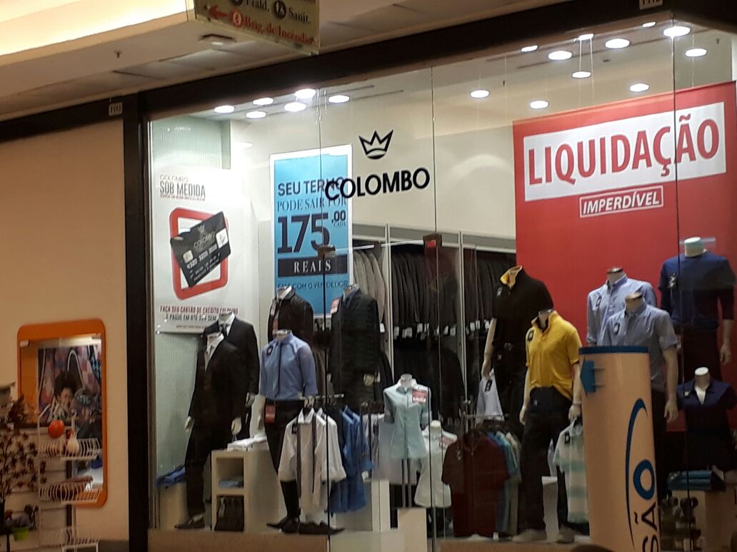 Camisaria Colombo, ternos e camisa, Boulevard Shopping, Setor Terminal Norte, Asa Norte, Comércio Brasília