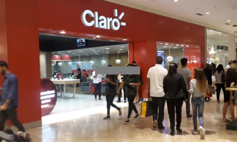 Loja Claro, Park Shopping Brasilia, saida sul, Comércio Brasilia