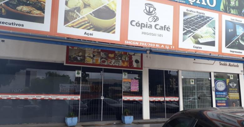 Cópia Café, Cafeteria, Lan House, Lanchonete, Quadra 702 703 Norte, Bloco A, Comércio Brasília