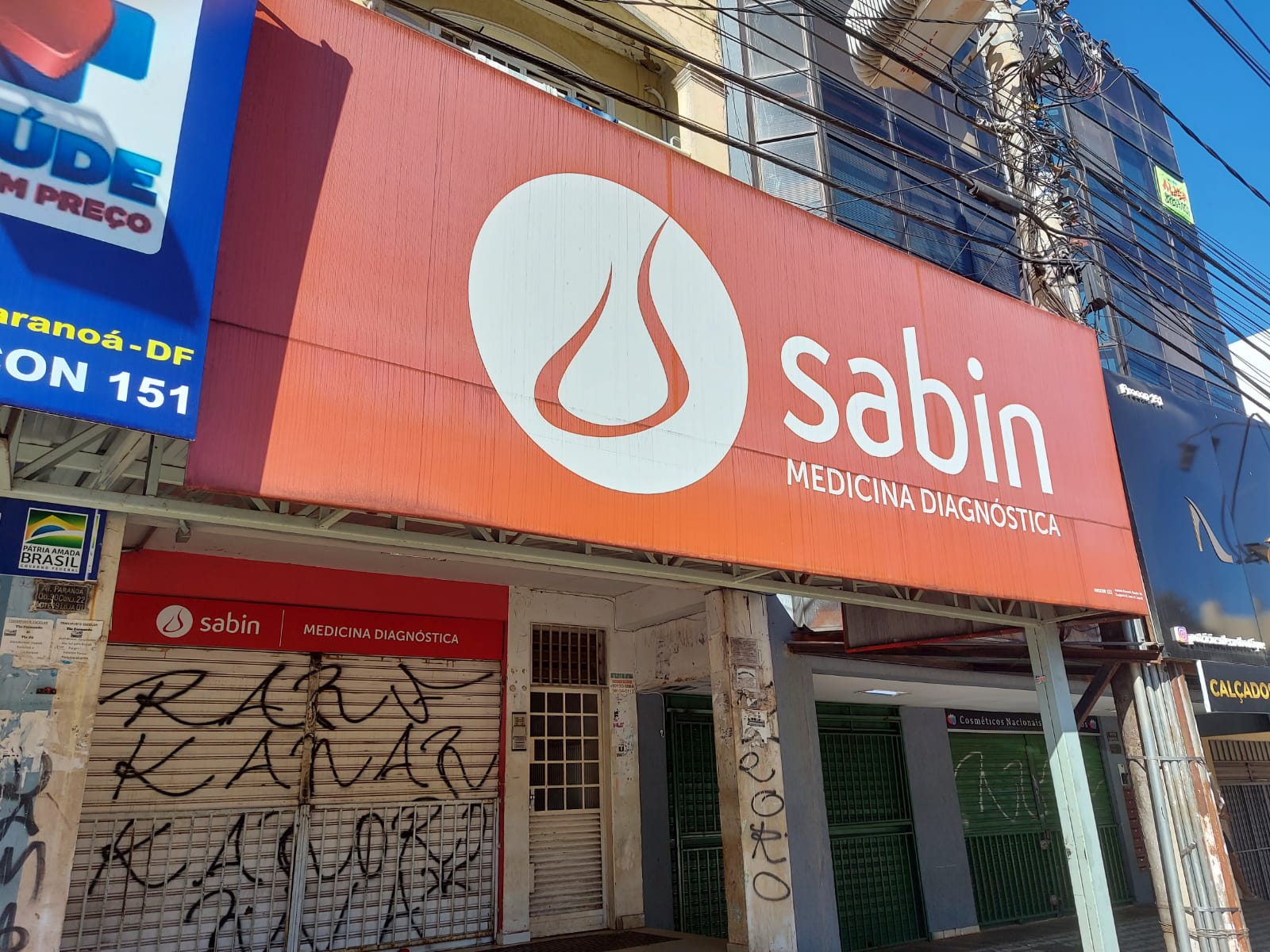 Laboratório Sabin Medicina Diagnóstica Avenida Paranoá, Comércio do Paranoá, Comércio Brasília