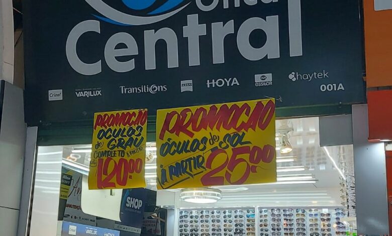 Ótica Central, Feira dos Importados de Brasília, ComercioBrasilia