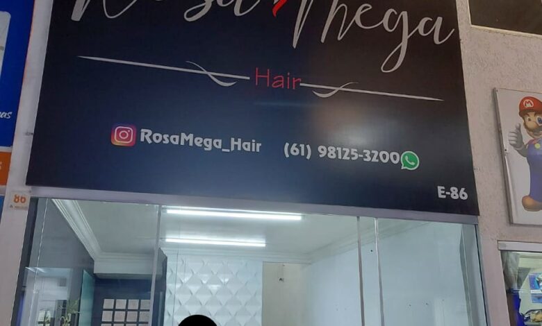 Rosa Mega Hair, Feira dos Importados de Brasília, ComercioBrasilia.