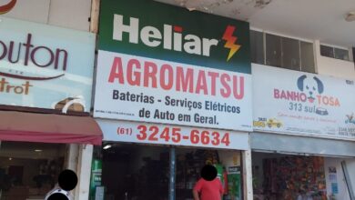 Agromatsu, Baterias Heliar, serviços elétricos de auto em geral, Quadra 313 Sul, Asa Sul, Comércio Brasília