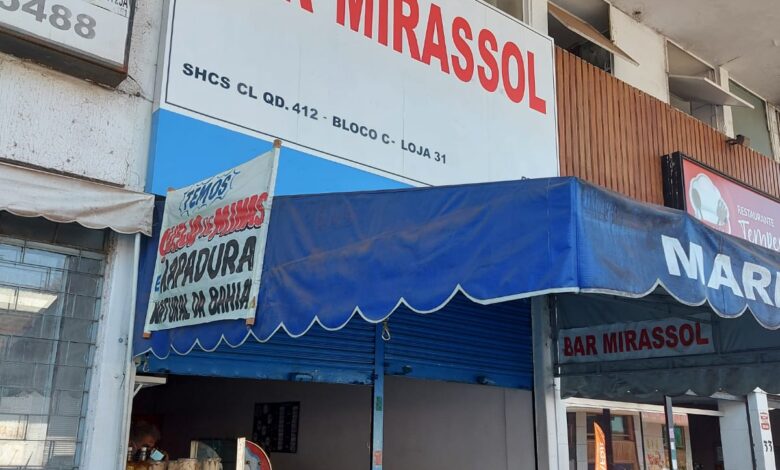 Bar Mirassol, Quadra 412 Sul, Asa Sul, Comércio Brasília