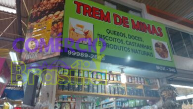 Trem de Minas, Queijos, Doces, Biscoito e Castanhas em Geral, Feira do Guará, QE 23 do Guará II, Comércio Brasília