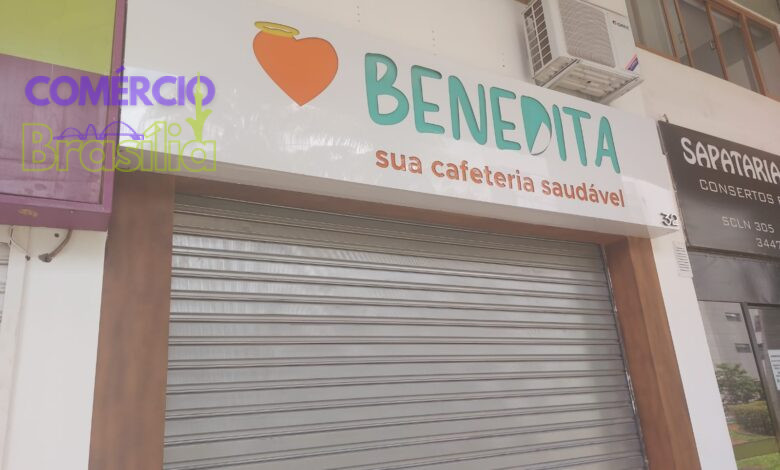 Benedita Cafeteria, Bloco B da Quadra 305 Norte, Brasília-DF, Comercio Brasília