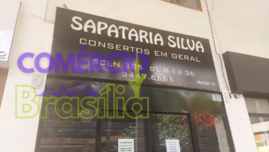 Sapataria Silva, Bloco B da Quadra 305 Norte, Brasília-DF, Comercio Brasília .