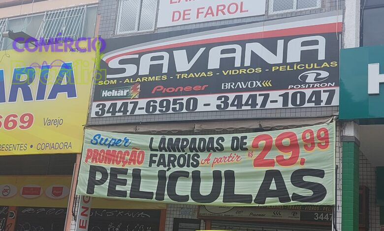 Savana, Quadra 712 Norte, Brasília-DF, Comercio Brasilia