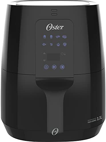 Fritadeira Oster Digital Control Sem Óleo com Painel Touch, 3,3L, 220V, Preto, 1300W, OFRT950