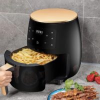 Intelligent Air Fryers Multi Function Oil Free French Fries Home Large Capacity 4.5L Air Fryers Electric Digital Panel