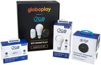 Kit Home Play Casa Conectada - Globoplay | I2GO - 1 Lâmpada Inteligente + 1 Tomada Inteligente + 1 Controle Inteligente, Modelo: I2GOTH745