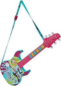 Guitarra Fabulosa com Cão Mp3 Player Barbie Rosa