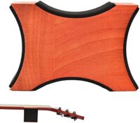 Descanso de pescoço de guitarra | Grooved Cork Guitar Neck Stand Luthier Tools | Ferramenta de manutenção de instrumento de suporte de pescoço de instrumento de corda de travesseiro para Fovolat