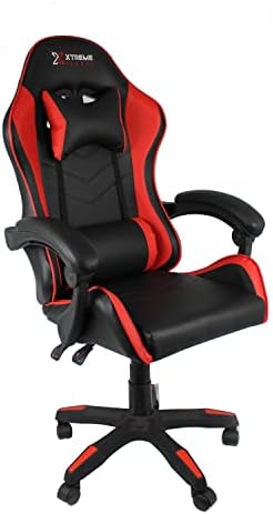 Cadeira Xtreme Gamers Cinesis Giratoria Reclinavel Altura Ajustavel Preta e