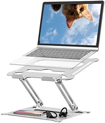 Adjustable Laptop StandSuturun Aluminum Laptop Computer Stand RriserMulti Angle Stand with