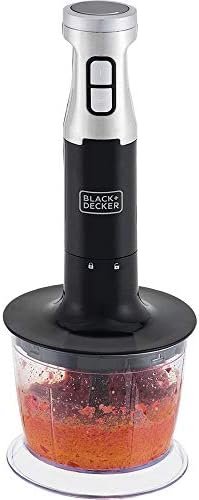 Black Decker Mixer Mini Processador Vertical 3 em 1 com