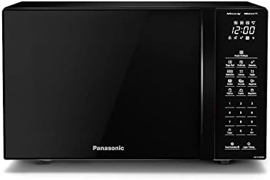 Microondas Panasonic Dupla Refeicao 34l Black Glass Nn st66nbru 110V